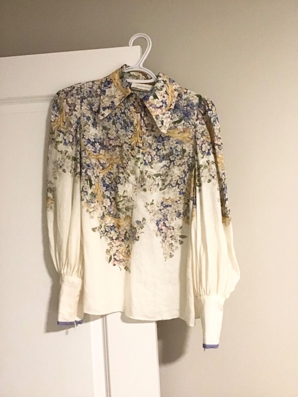 Zimmermann Tama floral blouse